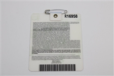 Bubba Watson Signed 2012 Masters Tournament SERIES Badge #R16958 JSA ALOA