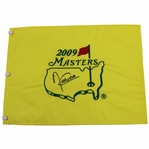 Angel Cabrera Signed 2009 Masters Embroidered Flag JSA ALOA