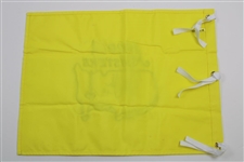 Dustin Johnson Signed 2020 Masters Embroidered Flag JSA ALOA