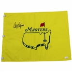 Collin Morikawa Signed Undated Masters Embroidered Flag JSA #WIT719681