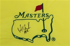 Fred Couples Signed Undated Masters Embroidered Flag with '1992' JSA ALOA