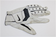 Tiger Woods Personal Tournament Used Golf Glove & Marked Used Golf Ball