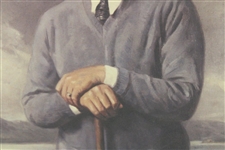 Bobby Jones Presentation Portrait Canvas Print - Framed