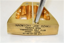 Naomichi Joe Ozaki 2005 Tsuruya Open Winner Bobby Grace Gold Plated Putter