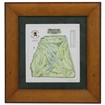 Seminole Golf Club 1999 George L. Coleman Invitational Aerial Map - Framed