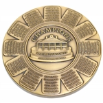 Augusta National Masters 75th Anniversary Souvenir Medallion on Stand in Box