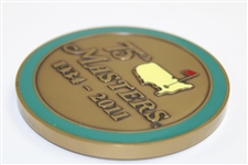 Augusta National Masters 75th Anniversary Souvenir Medallion on Stand in Box