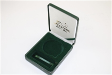 Augusta National Masters 75th Anniversary Souvenir Medallion on Stand in Box