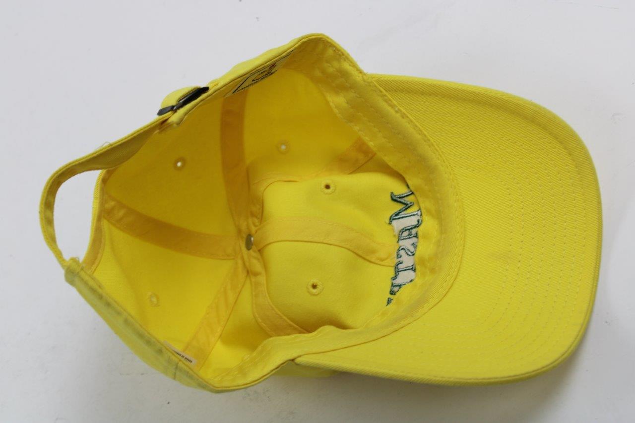 Lot Detail - Masters Tournament Yellow Gallery Hat w/Strap