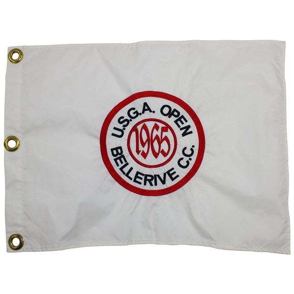 1965 U.S.G.A. Open at Bellerive C.C. Embroidered Flag 