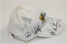 2007 The President's Cup Hat Signed by Team & Captain Gary Player JSA ALOA