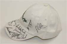 2007 The President's Cup Hat Signed by Team & Captain Gary Player JSA ALOA