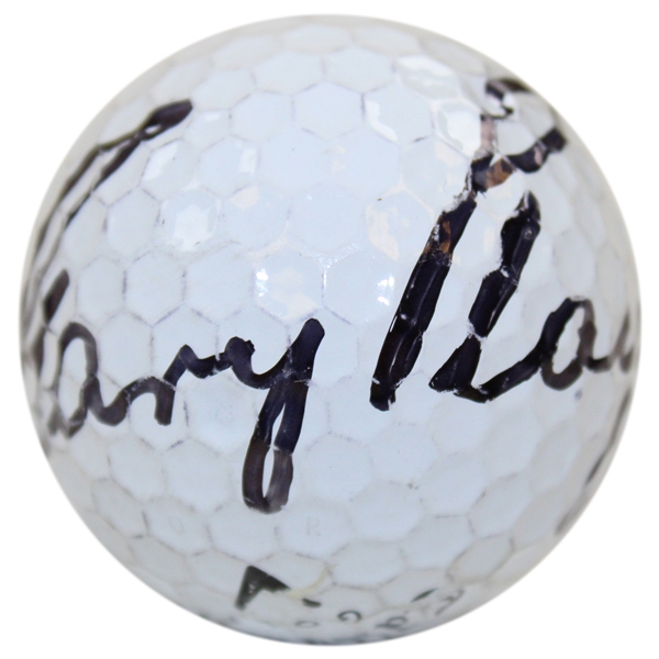 Gary Player Signed 51st Masters Tournament Used Golf Ball with Letter JSA ALOA