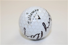 Gary Player Signed 51st Masters Tournament Used Golf Ball with Letter JSA ALOA