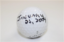 Gary Player Shoots Age in Hawaii Golf Ball with Letter