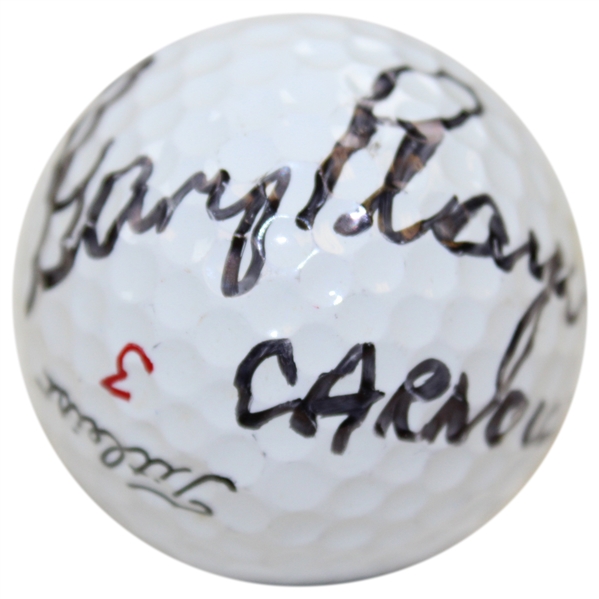 Gary Player Signed 1999 OPEN Championship at Carnoustie Used Golf Ball with Letter JSA ALOA