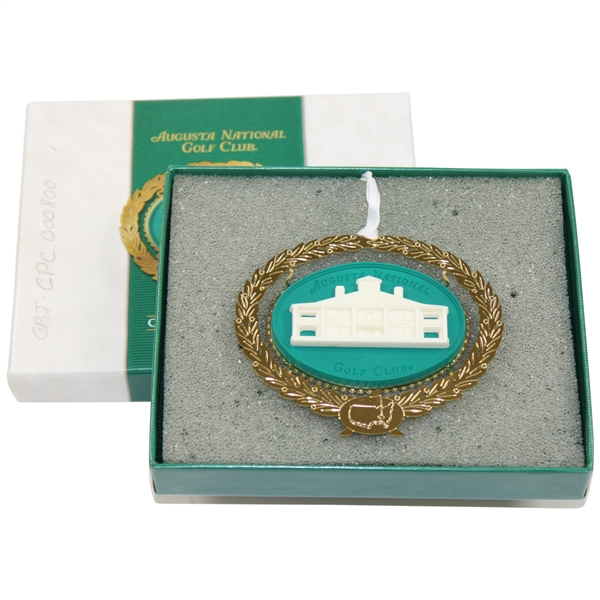 Augusta National Golf Club Clubhouse Ornament - New in Box