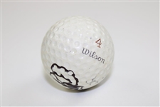 Johnny Miller Signed Johnny Miller Wilson Model XP-300 Golf Ball JSA ALOA