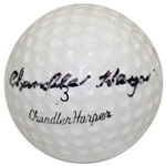 Chandler Harper Signed Chandler Harper Model Golf Ball JSA ALOA