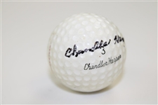 Chandler Harper Signed Chandler Harper Model Golf Ball JSA ALOA