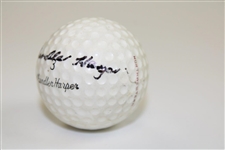 Chandler Harper Signed Chandler Harper Model Golf Ball JSA ALOA