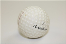 Chandler Harper Signed Chandler Harper Model Golf Ball JSA ALOA