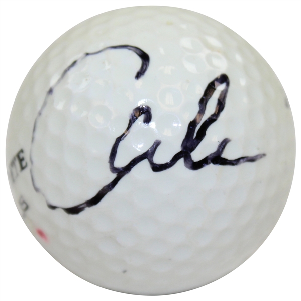 Mark Calcavecchia Signed 1989 Phoenix Open Logo Golf Ball JSA ALOA