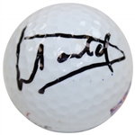 Luke Donald Personal Used British Flag Logo Golf Ball