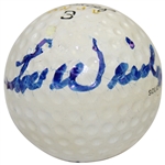 Tom Weiskopf Signed MacGregor Tom Weiskopf Model Golf Ball JSA ALOA