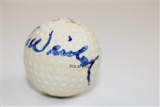 Tom Weiskopf Signed MacGregor Tom Weiskopf Model Golf Ball JSA ALOA