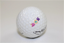 Jumbo Oazaki Signed Personal Used JUMBO Logo Golf Ball JSA ALOA