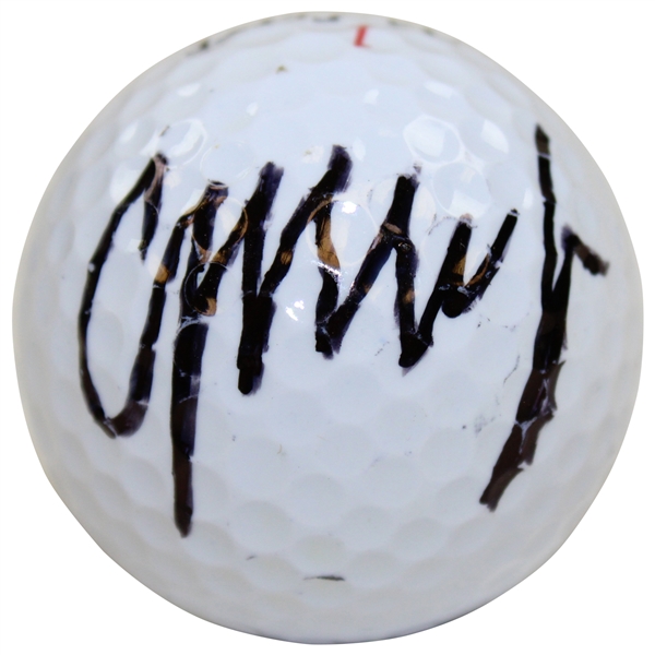 Colin Montgomerie Signed Golf Ball JSA ALOA