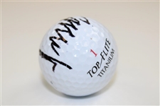 Colin Montgomerie Signed Golf Ball JSA ALOA