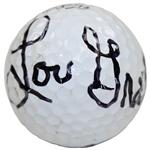 Lou Graham Signed Personal Used Marked Golf Ball - US Open Champ JSA ALOA