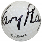Gary Player Signed Tour Practice Titleist Balata Golf Ball JSA ALOA