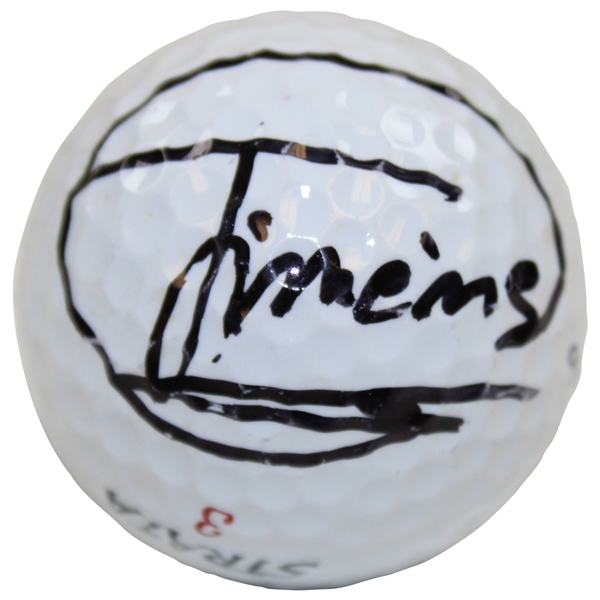 Miguel Angel Jimenez Signed 1999 Ryder Cup at The Country Club Logo Golf Ball JSA ALOA