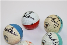 Five (5) PING Two-Tone Professional Use Golf Balls