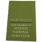 1963 Portraits: Early Members of Augusta National Golf Club Booklet - Seldom Seen