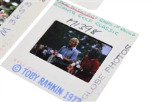Jack Nicklaus Post Swing & with Angelo Photo Slides (Rankin) & Rodney Dangerfield Slide (Regan)