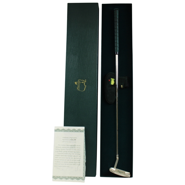 2000 Masters Tournament Ltd Ed Putter #484/500 in Original Box with Headcover & Certificate