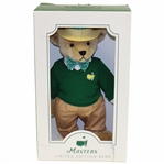 Masters Tournament Home Collection Ltd Ed #117/200 Bear New in Box - Unopened