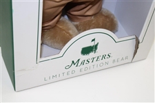 Masters Tournament 'Home Collection' Ltd Ed #117/200 Bear New in Box - Unopened