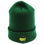 Masters Tournament Green Beanie Hat - Slightly Used