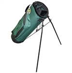 2000 Masters Tournament Green & Black Full Size Golf Stand Bag with 2000 Bag Tag