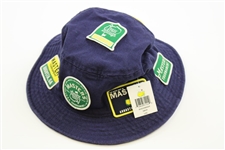 Masters & Augusta National Miscellaneous Patches Navy Bucket Hat - Size L/XL