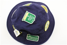 Masters & Augusta National Miscellaneous Patches Navy Bucket Hat - Size L/XL