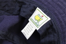 Masters & Augusta National Miscellaneous Patches Navy Bucket Hat - Size L/XL