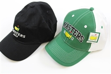 2011 (Large Logo), 2013 (Block Letters), & 2015 (Small Logo) Masters Tournament Hats