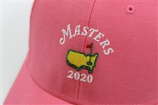 2020 Masters Ladies Pink Hat with 2003 Masters Ladies Green Clip Visor
