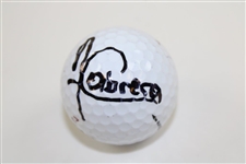 Angel Cabrera Signed Titleist Masters Logo Golf Ball JSA ALOA